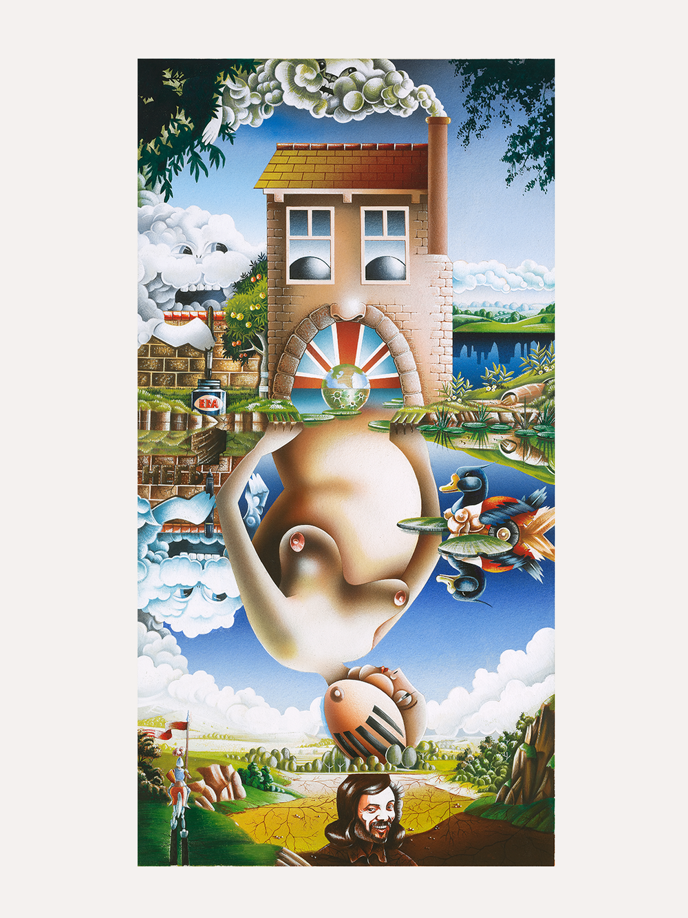 Help! help! I’m trapped!