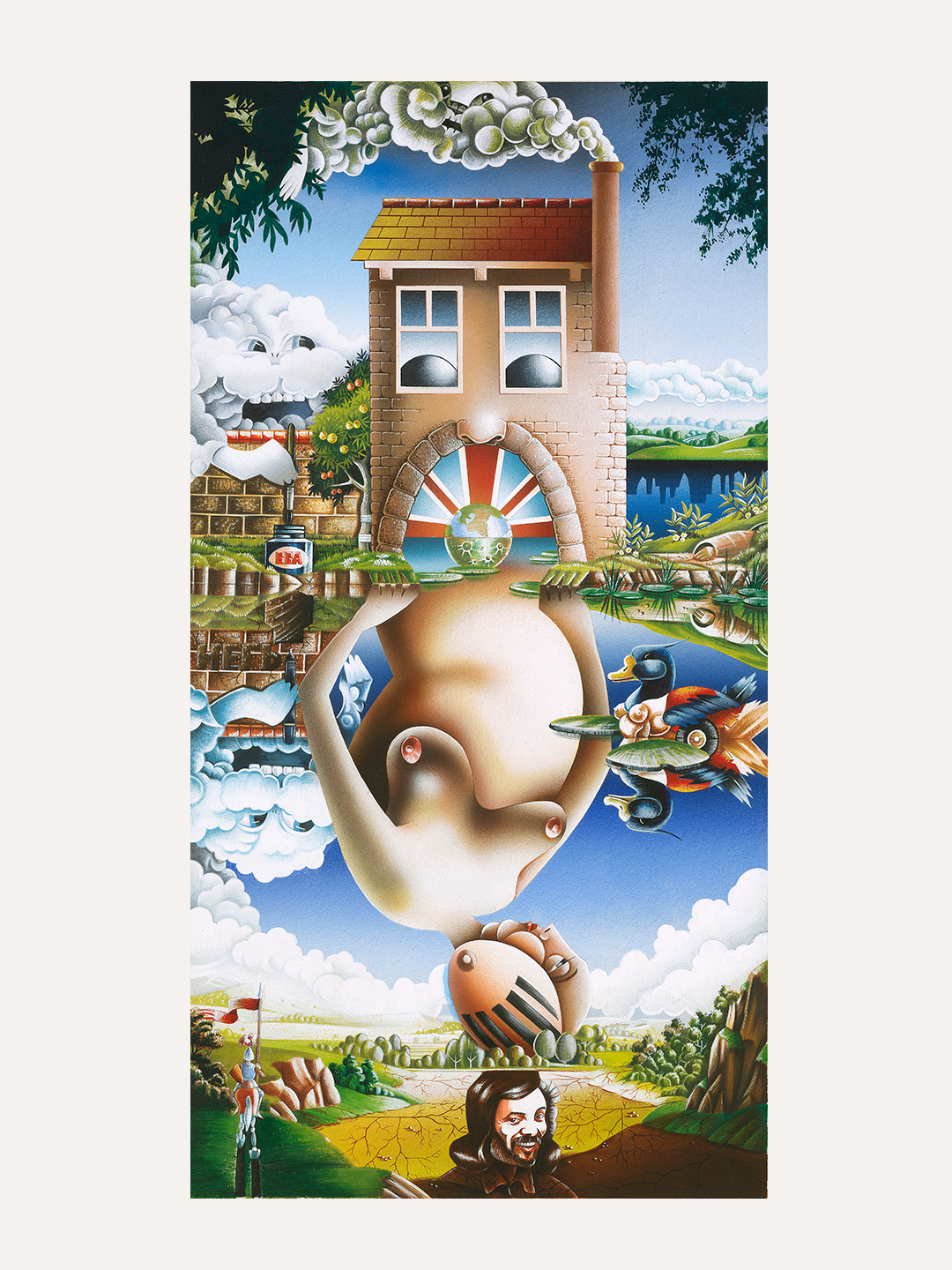 Help! help! I’m trapped!